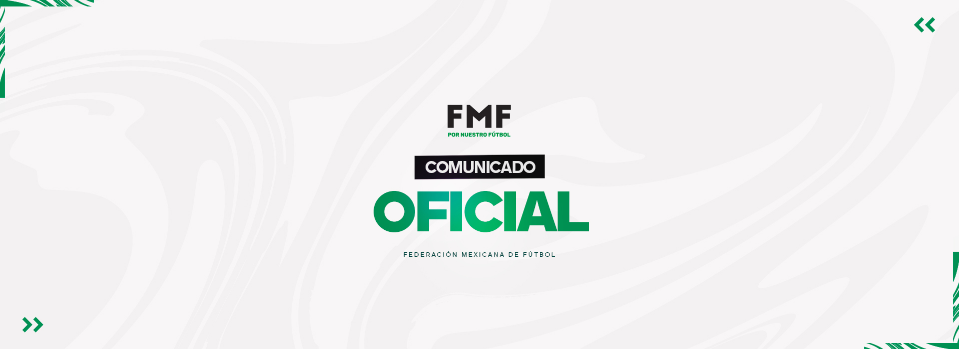 Comunicado oficial de la FMF