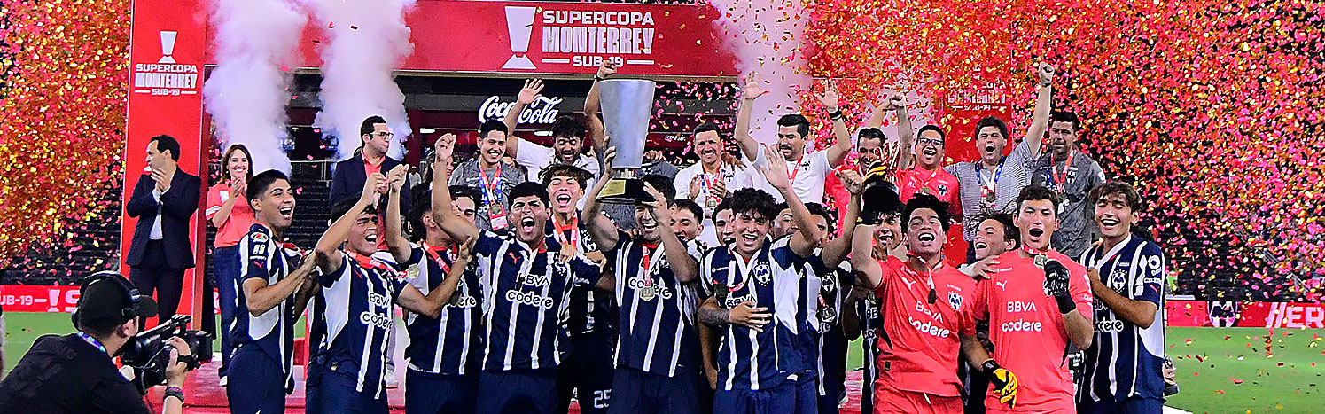 ¡Rayados, campeón de la Supercopa Monterrey Sub-19!