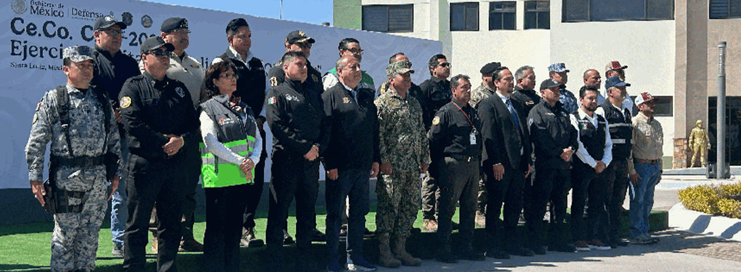 SEDENA encabeza ejercicio estratégico de seguridad rumbo al Mundial 2026 con participación de la Federación Mexicana de Futbol