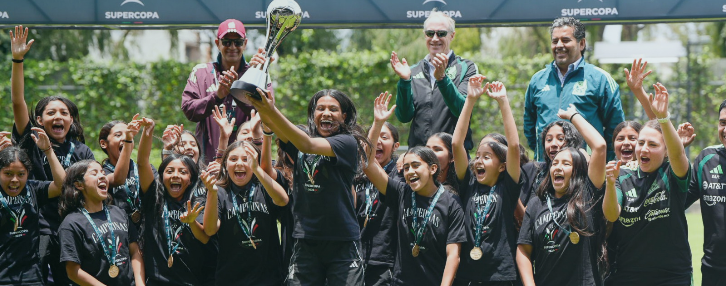 Concluye con gran éxito la Supercopa 2026 femenil en la casa del futbol.