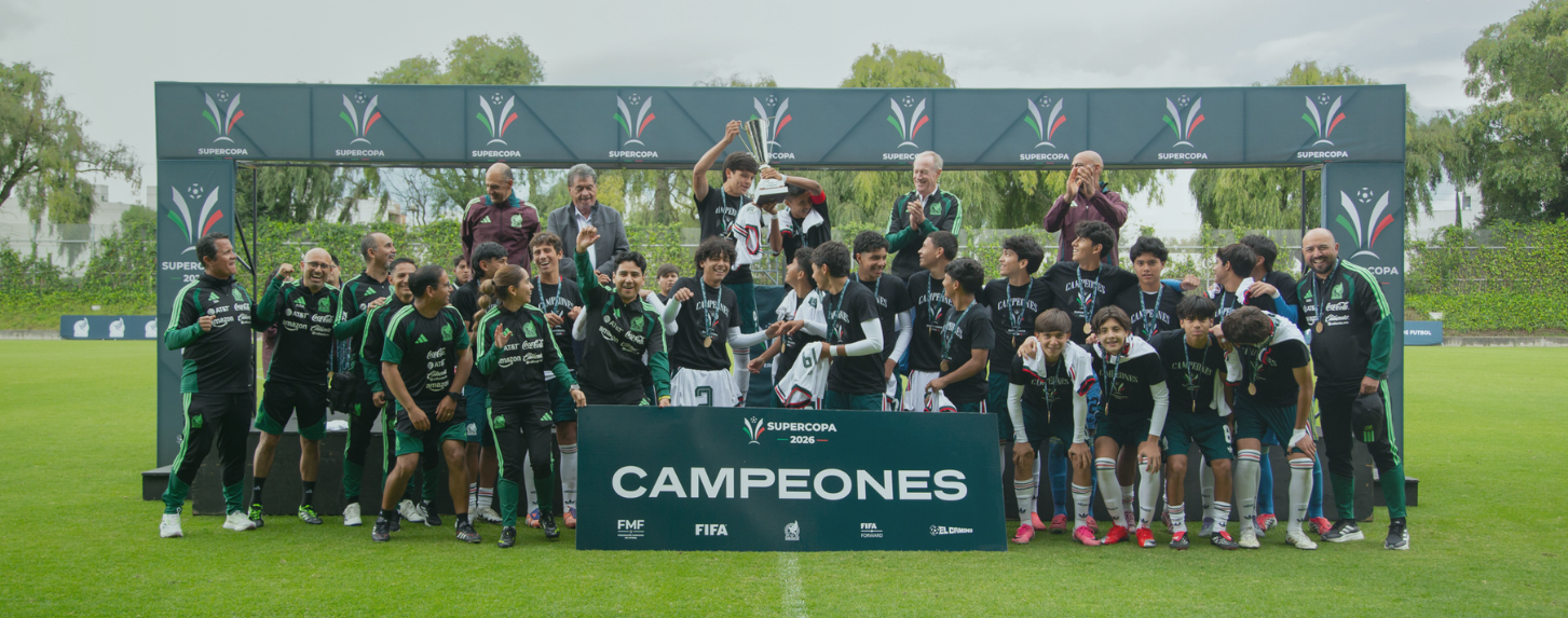 La Supercopa 2026 Varonil concluye con gran éxito en la Casa del Futbol